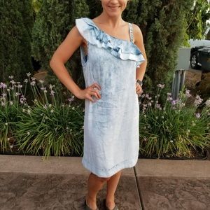 NWOT Holding Horses Anthropologie chambray dress